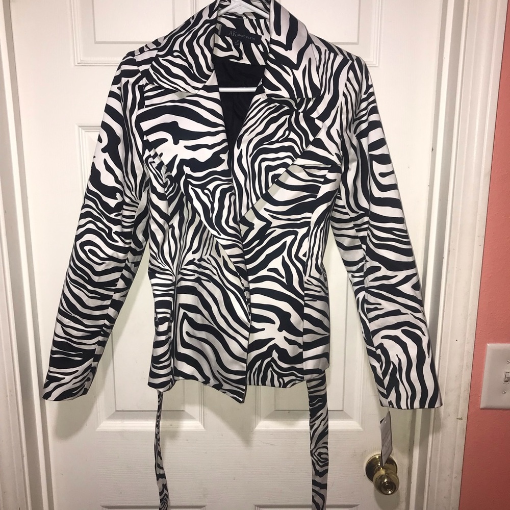 Anne Klein Women’s NWT Women’s Printed Jacket - Picture 3 of 6